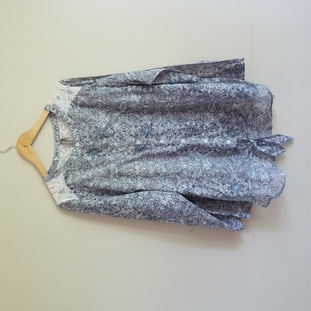 Optez Pour Le Bonhuer Boho Plus Size Top